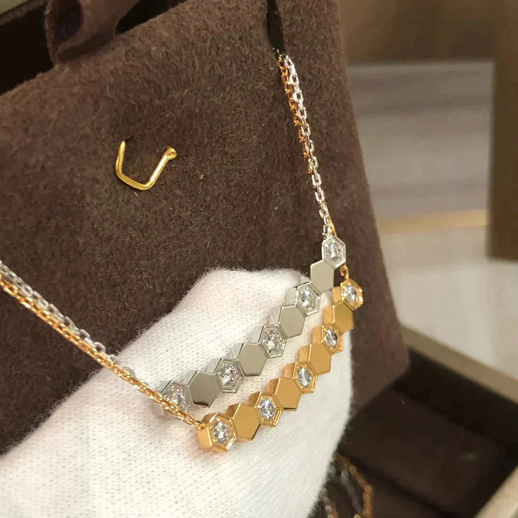 [Luxe] COLLIER BEE LOVE DIAMANT