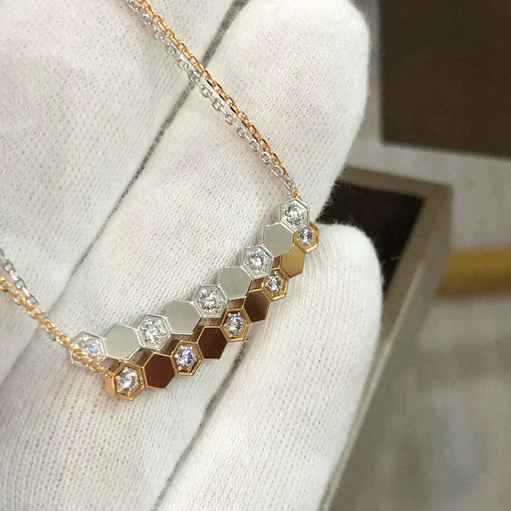 [Luxe] COLLIER BEE LOVE DIAMANT