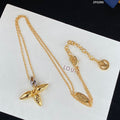 [Luxe]Collier pendentif Louisette en or