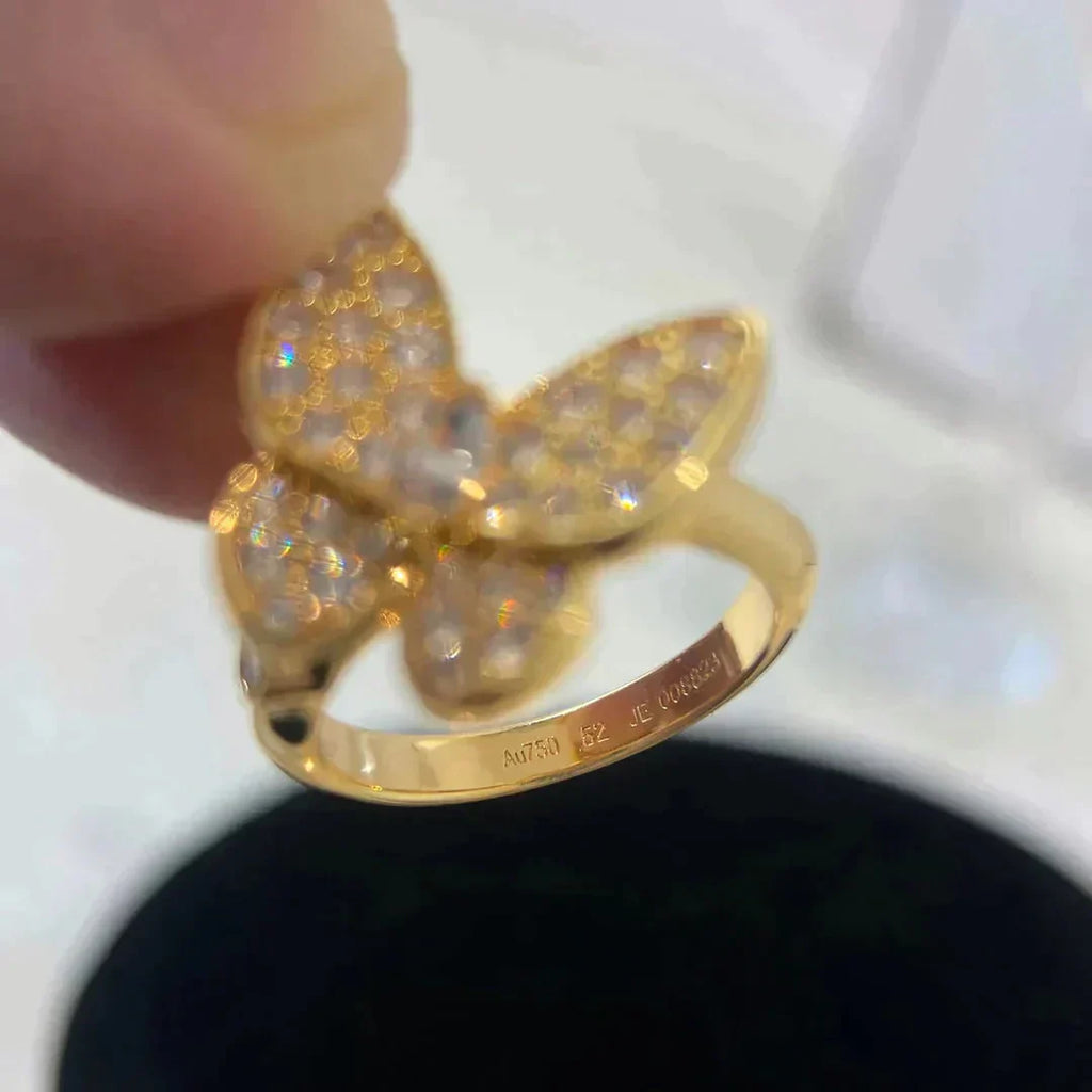 [Luxe]BUTTERFLY DIAMOND RING