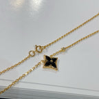 [Luxe]スターブラックモップネックレス