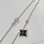 [Luxe]スターブラックモップネックレス