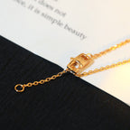 [Luxe] COLLIER EN OR ROSE DIAMANTS ÉTOILE ET SOLEIL