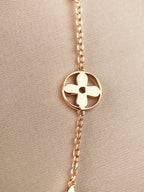 [Luxe]STAR AND SUN 7 MOTIFS GOLD BRACELET