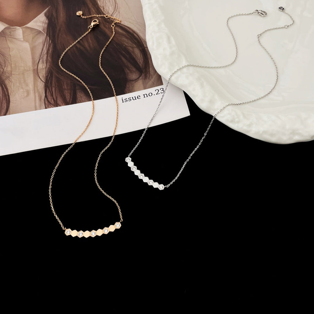 [Luxe]Collier diamant Bee My Love