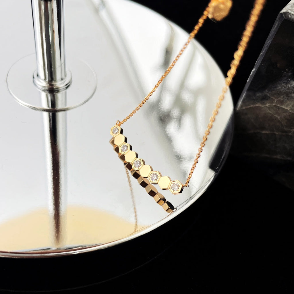 [Luxe]Collier diamant Bee My Love