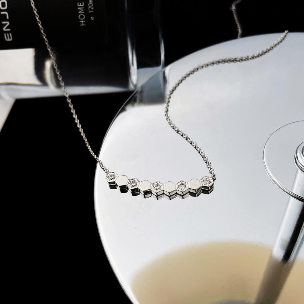 [Luxe]Collier diamant Bee My Love