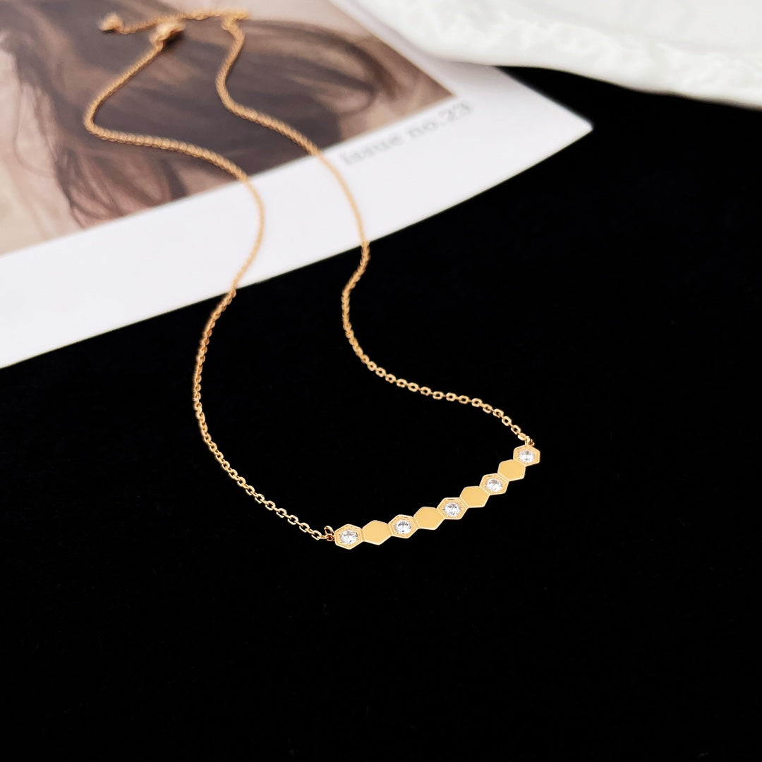 [Luxe]Collier diamant Bee My Love