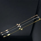 [Luxe]VOLT LV LOGO BRACELET
