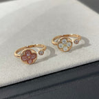 [Luxe] BAGUE SUN 1 DIAMANT ROSE