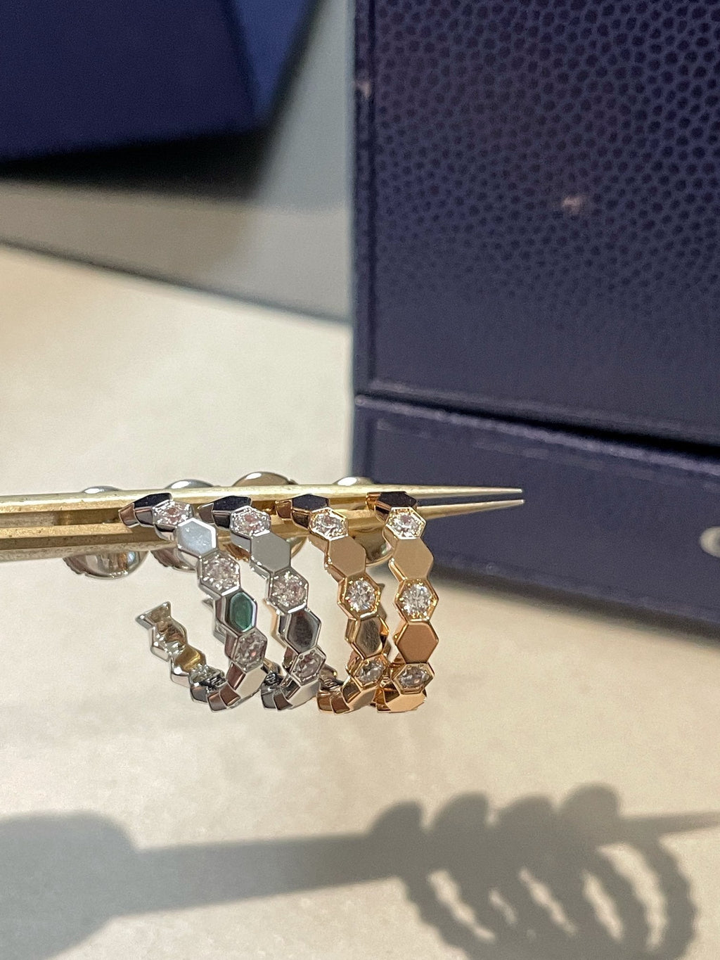[Luxe] Bague creuse en forme de trèfle à quatre feuilles