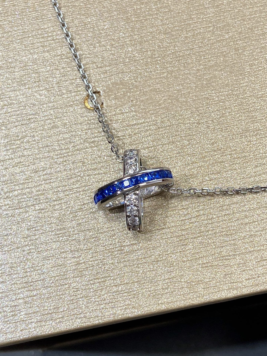 [Luxe]リアン ダイヤモンド シルバーネックレス