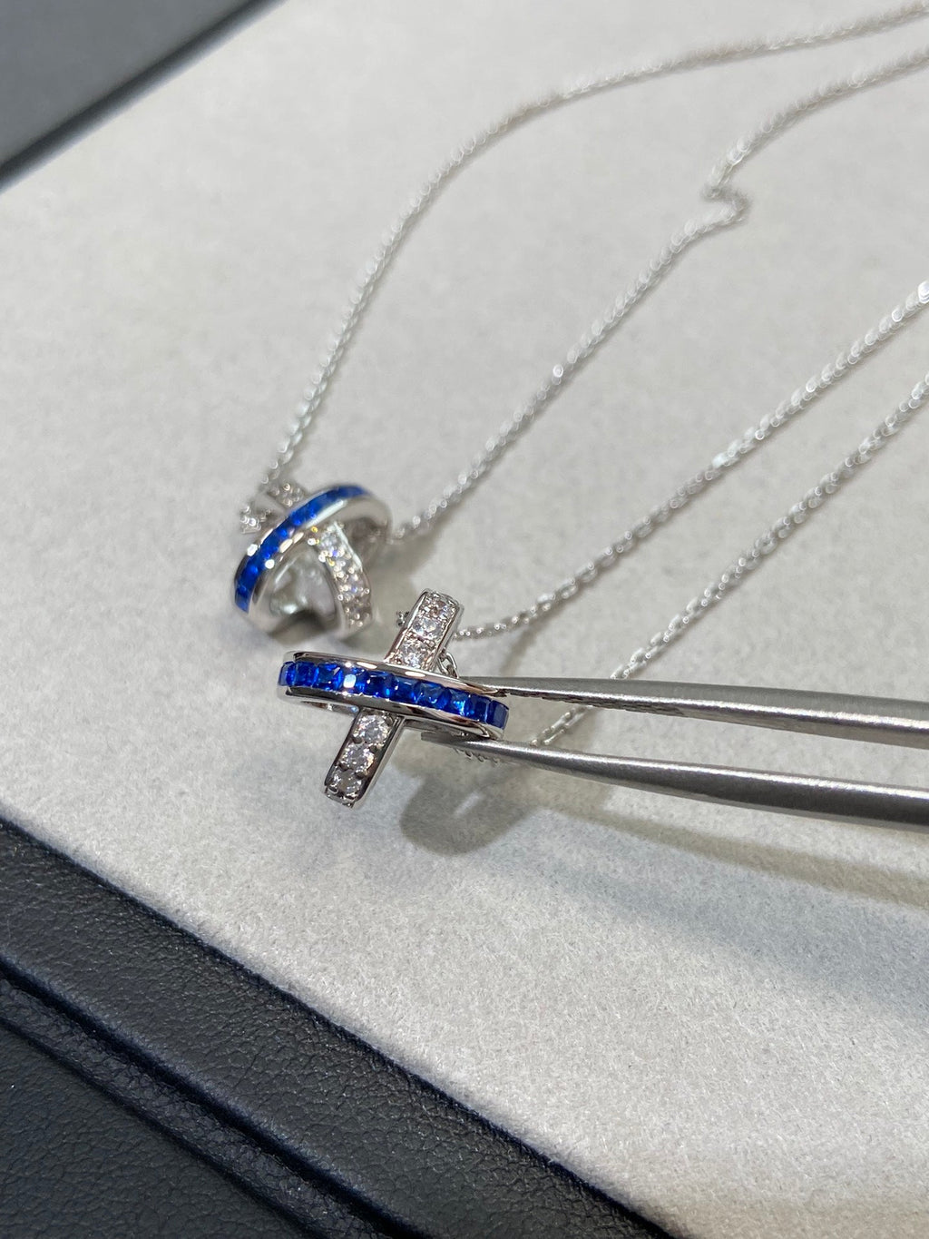 [Luxe]リアン ダイヤモンド シルバーネックレス