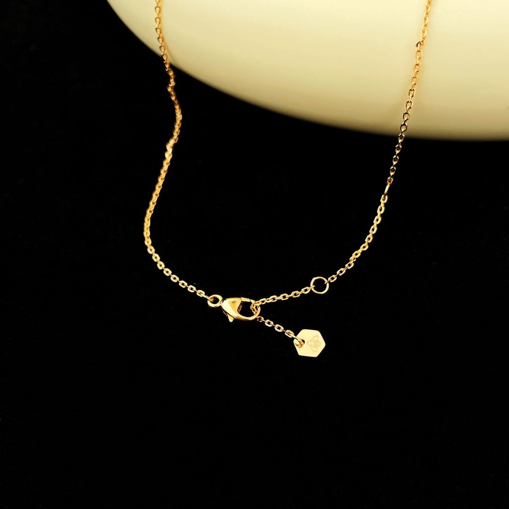 [Luxe]BEE ミニペンダント ダイヤモンドネックレス
