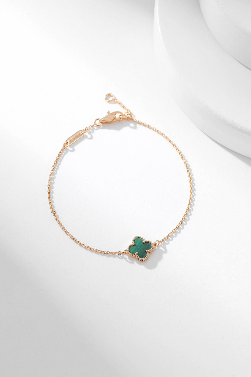 [Luxe]CLOVER BRACELET MALACHITE 1 MOTIF
