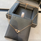 [Luxe]フォース10 ダイヤモンド ピンクゴールドネックレス ミニモデル