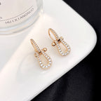 [Luxe]フォース10 フルダイヤモンドドロップイヤリング ミディアムモデル