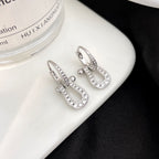 [Luxe]フォース10 フルダイヤモンドドロップイヤリング ミディアムモデル
