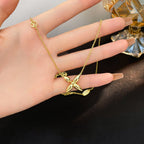 [Luxe]ルイゼット ゴールドネックレス