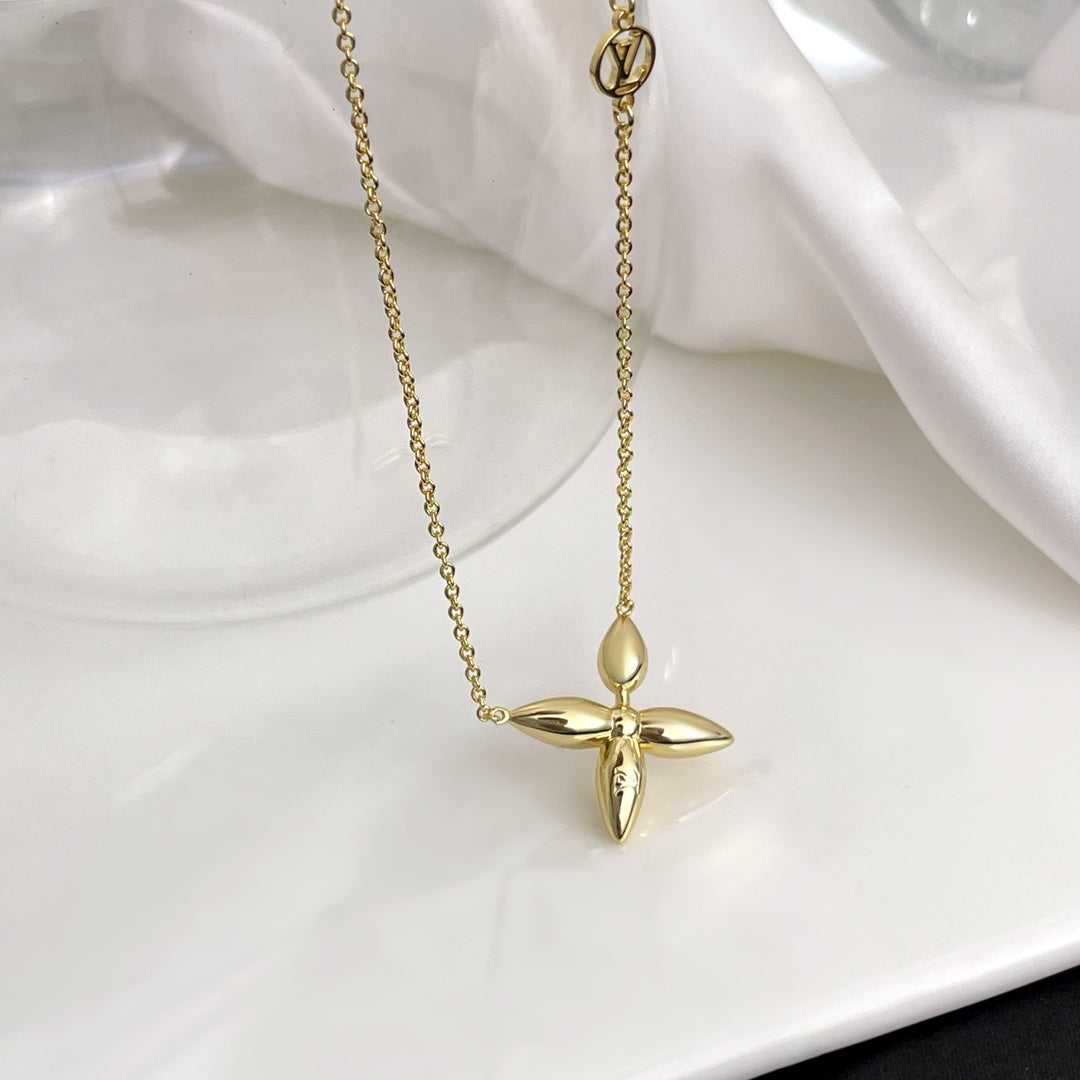 [Luxe]ルイゼット ゴールドネックレス