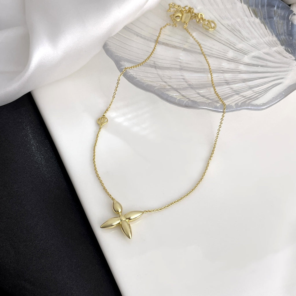 [Luxe]ルイゼット ゴールドネックレス
