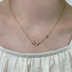 [Luxe] COLLIER FORCE 10 DIAMANTS EN OR ROSE