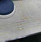 [Luxe] COLLIER FORCE 10 DIAMANTS EN OR ROSE