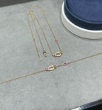 [Luxe] COLLIER FORCE 10 DIAMANTS EN OR ROSE