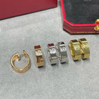 [Luxe Jewelry]LOVE 5.5MM EARRINGS