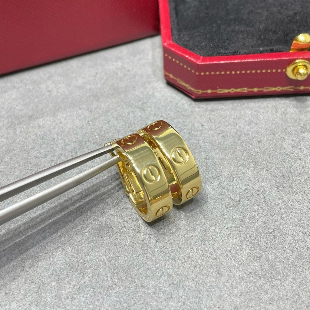 [Luxe Jewelry]LOVE 5.5MM EARRINGS