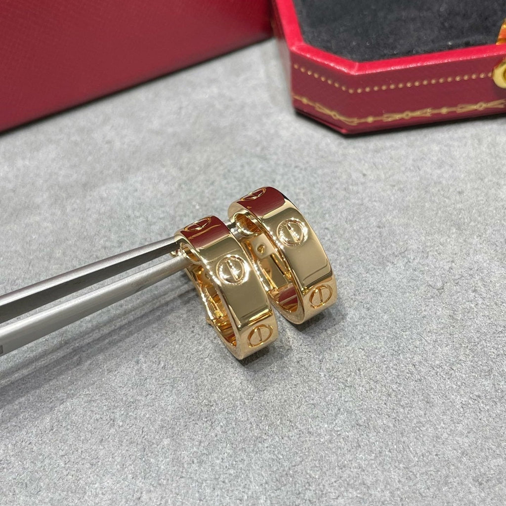 [Luxe Jewelry]LOVE 5.5MM EARRINGS