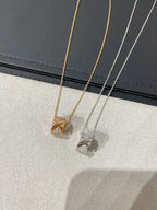 [Luxe]リアン エビデンス ダイヤモンド パヴェネックレス