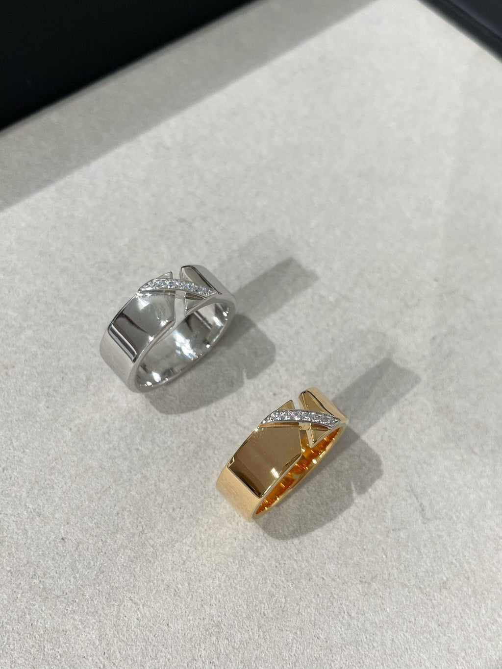 [Luxe]BAGUE DIAMANT LIENS EVIDENCE