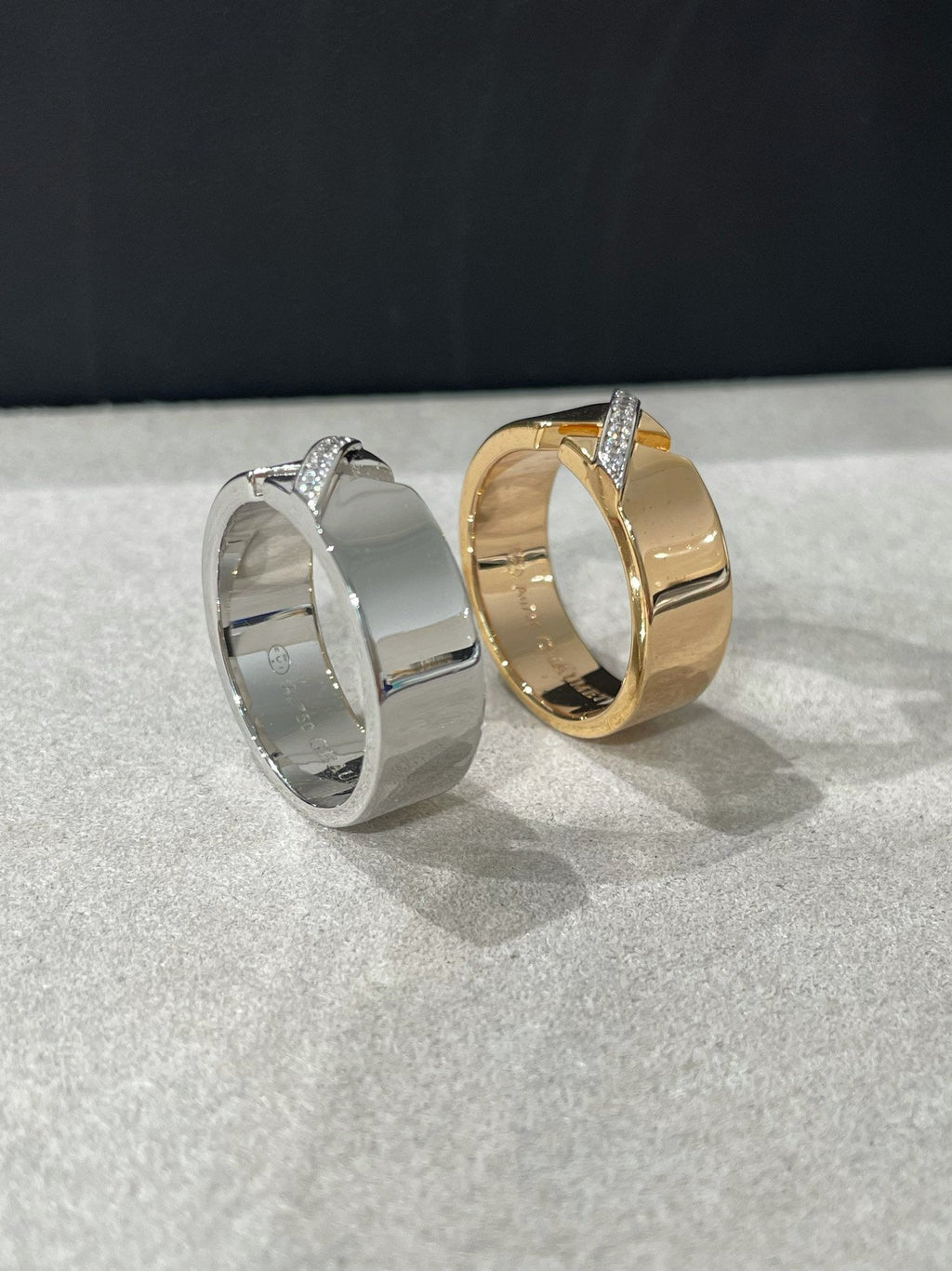 [Luxe]BAGUE DIAMANT LIENS EVIDENCE