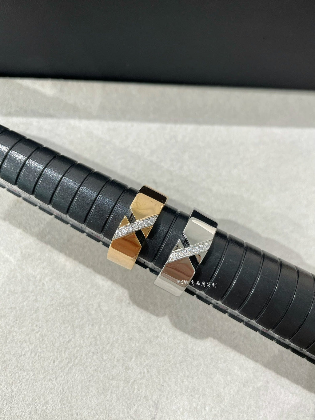 [Luxe]BAGUE DIAMANT LIENS EVIDENCE