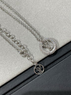 [Luxe]BY NIGHT COLLIER PAVÉ DIAMANTS