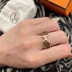 [Luxe]BAGUE OLYMPE EN OR ROSE