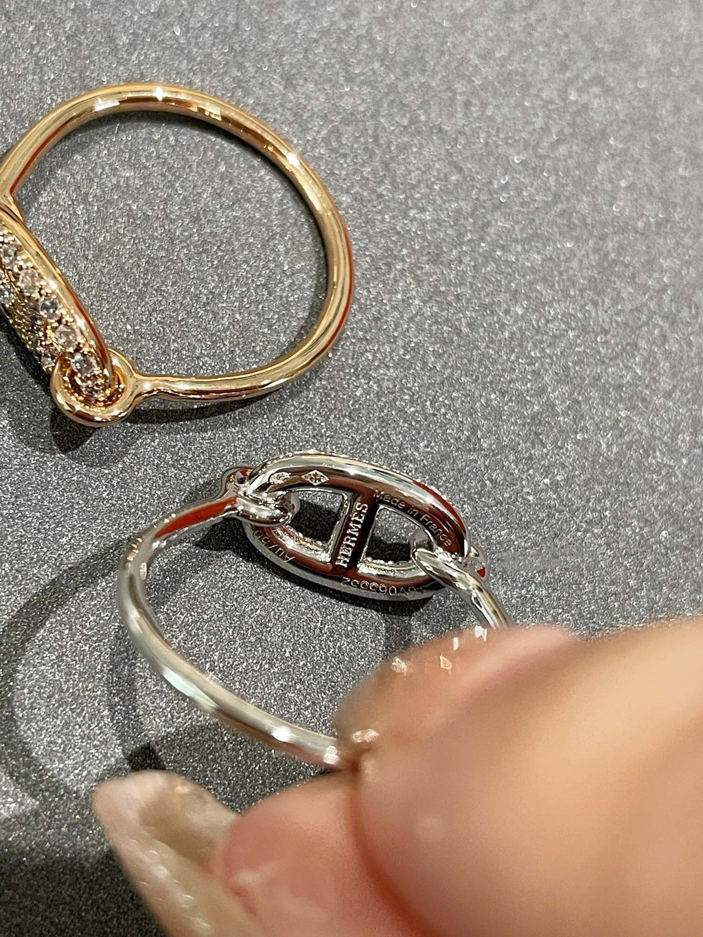 [Luxe]ロンド スモール ダイヤモンド リング