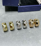 [Luxe]Boucles d'oreilles créoles en diamant BEE LOVE 