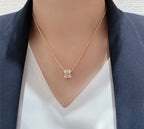 [Luxe]BEE LOVE ダイヤモンド パヴェ 3列ネックレス