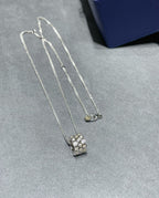 [Luxe]BEE LOVE ダイヤモンド パヴェ 3列ネックレス
