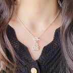[Luxe] COLLIER PENDENTIF CONSTANCE EN ARGENT