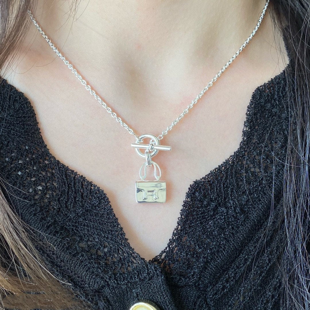[Luxe] COLLIER PENDENTIF CONSTANCE EN ARGENT
