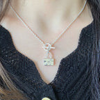 [Luxe] COLLIER PENDENTIF CONSTANCE EN ARGENT