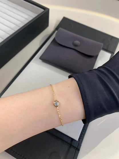 [Luxe]DAMOUR DIAMOND LINK BRACELET
