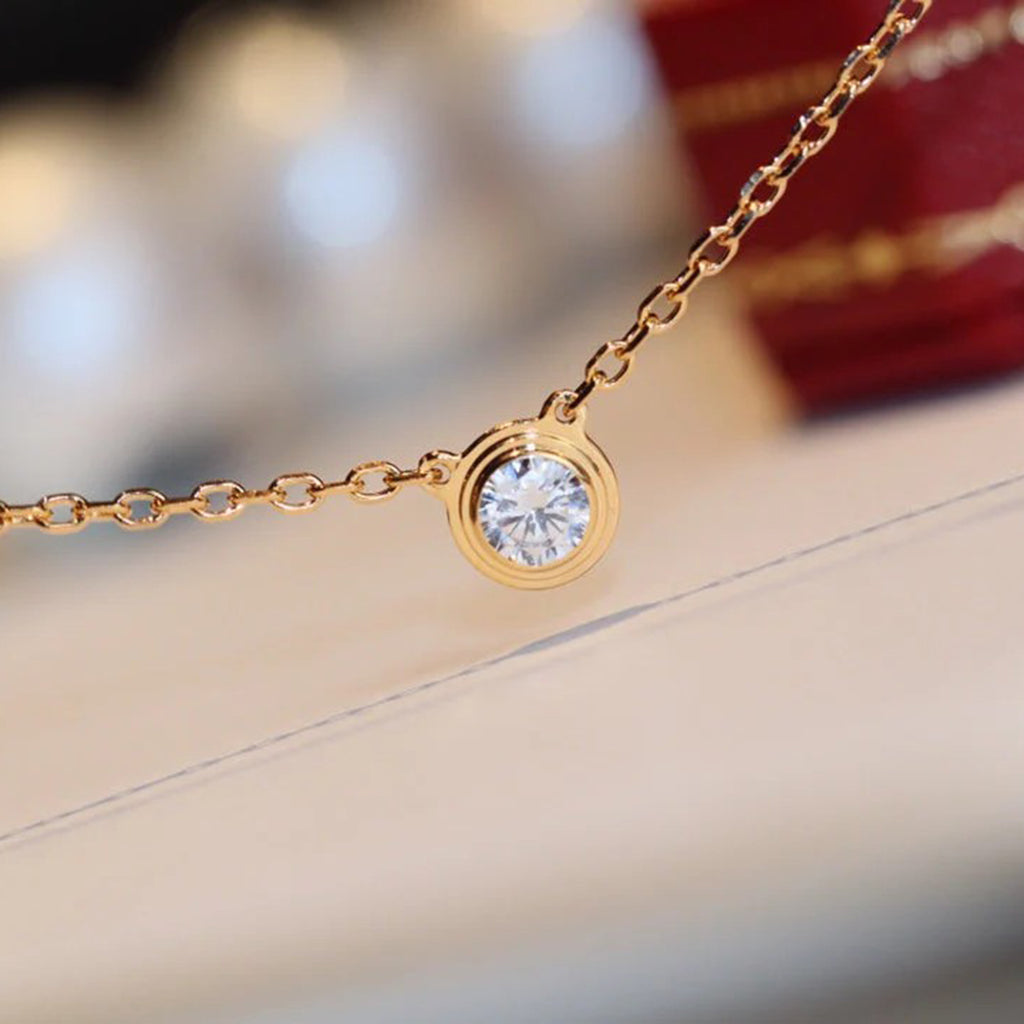 [Luxe Jewelry]DAMOUR DIAMOND NECKLACE