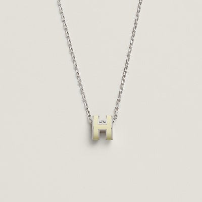 [Luxe]Collier HM CLIC en or émail jaune
