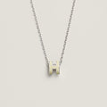 [Luxe]Collier HM CLIC en or émail jaune