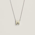 [Luxe]Collier HM CLIC en or émail jaune