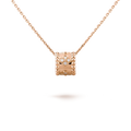 [Luxe]PERLEE PEDANT NECKLACE GOLD / ROSE GOLD